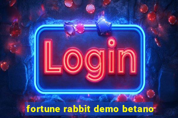 fortune rabbit demo betano